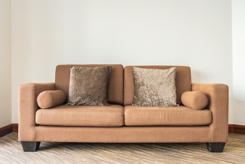 sofa suede